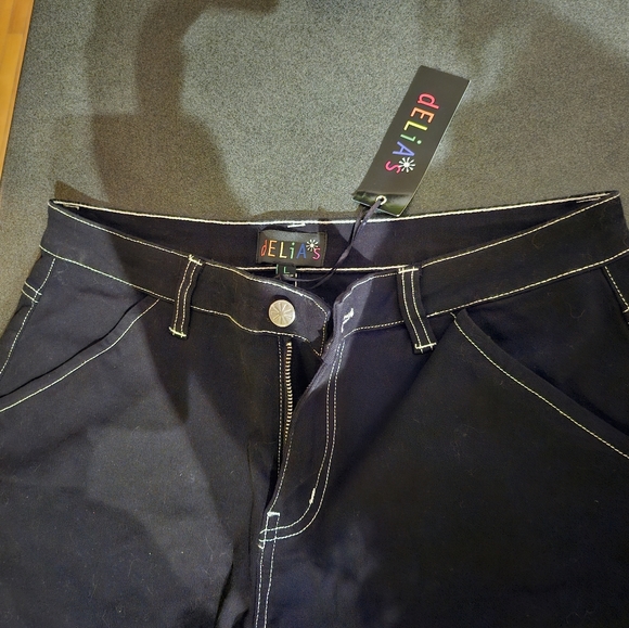 Dolls Kill Delia's Black Pants - Picture 2 of 3